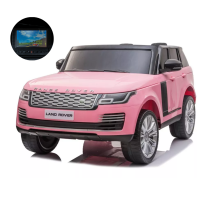Macchinina A Batteria 12v Range Rover Full Optional Rosa Display Touch