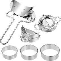 Stück Dough Press Set,ravioli Maker,dumpling Maker Set,dumpling Maker Maschine,dumplings Wrapper,ravioli Biscuit Cutters,knödel-hersteller,dumpling 
