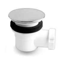 Duschsiphonventil ø90 mm – abnehmbares Design – Chromoberfläche – für Duschwannen – Artic