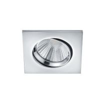 Trio - Pamir Foco Empotrable Cuadrado Led 5.5w 3000k Chrome Lighting