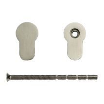 Schnegel - Juego De Cilindros Falsos, Grosor De La Puerta 35-110 Mm, Aluminio, La Impresión Se Puede Acortar