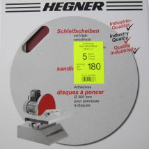 Schleifscheiben Scheibenschleifmaschine Hsm 200s D200mm Korn 180 30120005 - Hegner