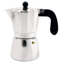Cafetera italiana OROLEY de aluminio para 12 tazas – Diseño clásico y elegante – Ideal para disfrutar de un café delicioso