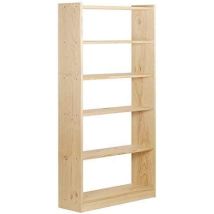 Astigarraga Regalsystem Aus Unbehandelter Kiefer 80x25x184,7 Cm Braun