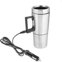 Wasserkocher Fürs Auto, Edelstahl-reisewasserkocher Für Auto Und Lkw, 300 + 200 Ml Fassungsvermögen, Schnelles Aufkochen Für Kaffee Und Tee
