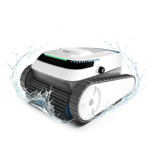 Airrobo Pc10 Robot De Piscine Sans Fil - 3 Modes De Nettoyage - Navigation Intelligente - Retour Automatique - 120 Min D'Autonomie - Jusqu'à 170 M²
