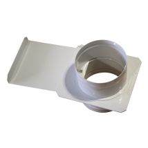 Holzmann Adapter für 120mm Späneabsaugschlauch – Zubehör für Staubsauger – 150mm Breite – 0,650kg