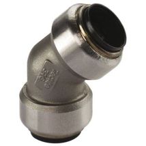 Tectite - Edelstahl Steckfitting Bogen 45° 28 Mm Innen-innen Lösbar Dvgw