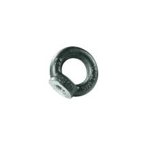 Tornillos De Ojo Hembra Galvanizados Carcano Ce Din-582 De 6 Mm