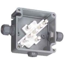 Borne de jonction EEX SOUMET 8 bornes – Montage en saillie – Section max 1,5 mm² – Electricité et domotique