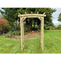Churnet Valley - Ivy 3ft Wooden Arch - L50 X W90 X H210 Cm - Minimal Assembly Required