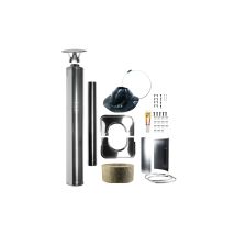 Sentiotec - Kit Conduit De Fumée En Acier Pour Poêle À Bois – 1500