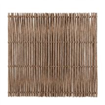 Pannello In Nocciolo Intrecciato Verticalmente – Perfetto Per Giardino E Terrazzo - altezza 75 X Larghezza 150 Cm