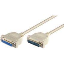 Cable De Extensión Microconnect D-sub De 25 Pines De 3 M
