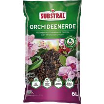 Terreau Substral Orchideen Blumenerde 6 Litros Drenaje Óptimo