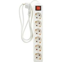 Regleta Cometic Okko Excord Negro 3 Enchufes Cable 1,5 M