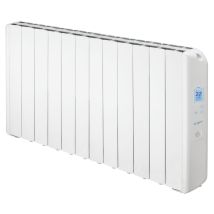 Emisor ECO Green Ultra Wifi 2000W 12 elementos – 25,40 kg – 1090 x 580 x 98 mm – Aluminio – Blanco
