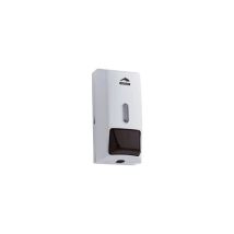 Dispenser de jabón líquido ABS con llave – 878160 – Plástico Poly TC – Acabado blanco – Altura recomendada 120 cm