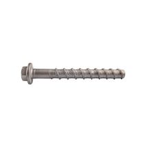 Vis Béton Tête Hexagonale Acier Zingué Lamellaire Rhlx10 - 12.7x70mm Perçage 10mm Ép Maxi À Fixer 15mm Boîte De 50 Pièces - Rawl France