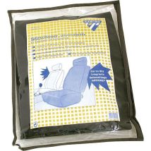 Housse De Protection De Siege Voiture Repose Tête Integre Avec Air Bag Lateral Couleur Noir