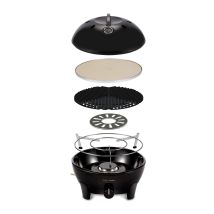 Glamp Chef 40 Bbq / Pizza Stone 50mbar Gasgrill Campinggrill Ø 40 Cm 5610c-35-04-de - Cadac