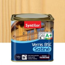 Syntilor - Vernis Bois Extérieur Bsc Incolore Satiné 0.75 L