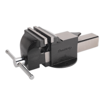 Sealey Sg Iron Industrial Vice With Swivel Base 200mm Sgv200