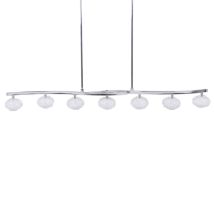 Massive - Pendel Leuchte Glas Spot Beleuchtung 7-flammig Hänge Lampe 40677/11/10