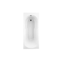 Baignoire Rectangulaire à Encastrer AQUANCE Serie Baig en Toplax Blanc 170x75 cm - 220511