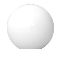 Soplás - Recambio Bola Policarbonato Con Boca Blanco Ø450 Blanco Ø450