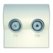 Axi102 Prise Tv/fm Pour Goulotte Ou Boîtiers Saillies - Axitronic
