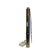Varan Motors - 4stm3-13 Bomba De Agua Sumergida Para Pozos Profundos O Perforación, 4m³/h - 112m, 1.1kw
