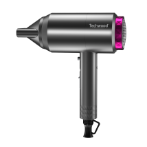 Séche Cheveux Techwood Tsc-2288 2 Vitesses - Touche Air Frais Direct Concentrateur D’air Filtre Démontable - 2200w - Noir Design