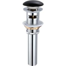 Bathtub Drain, Drain With Overflow, Brass, Sink Drain, Push-button Sink Drain, Bathroom Drain, Sink Drain With Overflow
