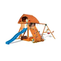 Casetta Da Giardino Per Bambini Con Scivolo Fungoo Set Giant Move Beach