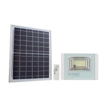 Vtac - V-tac Faro Led Con Telecomando E Pannello Solare 40w Batteria Lfp Colore Bianco 6400k Ip65