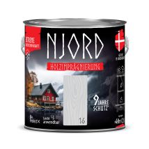 Njord Holzschutzimprägnierung – 2,5L – Flüssig – Ergiebigkeit bis zu 16 m²/l – Umweltfreundlich – Für Innen- und Außenanwendung