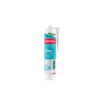 Silicone Sanitario - Sigillante Acido 300ml Bianco, Elevato Effetto Fungicida, Ideale Per Bagni E Cucine