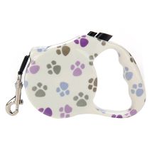 Gncpets - Cinghia In Cavo Estensibile Con Impronte Digitali Fino A 25 Kg 5 Metri Offerta Esclusiva