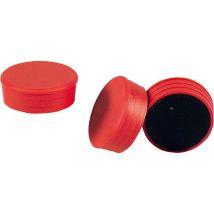Aimant Dim 35 X 14 Mm Couleur Rouge, 1 Piece