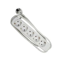 Prolongador Schuko 5 Tomas 1.5 m – 16 A – 250 V – Ideal para Casa y Oficina