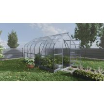 Zertifiziertes Gewächshaus Standartklasika 10m2, 2,5m X 4m, 6 Mm Polycarbonatabdeckung (2 Dachfenster)