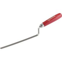 Schwan - Hamburger Fugenkelle L.270mm B.10mm Kurzes Modell Kohlenstoffstahl