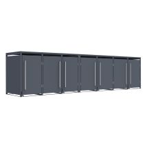 Westmann Pedura 7 Box À Poubelles En Métal Avec Pédale 7x240