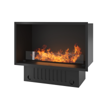 Cheminée À Vapeur D'Eau Encastrable Inside U 800 Avec Flammes Multicolores, Effet 3d Et Contrôle Par Application, Réservoir De 1,2 L - 800 Cm