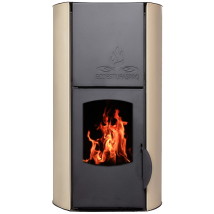 Hidroestufa De Pellet Hydra 25 Marfil, 25kw Hasta 200m4