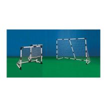Set De Football 2-en-1 - Mondo - Kit 2 Mini Cages Foot Modulables + Bioball Mini Ball