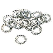Viswood - Arandela Abanico Ø4 Acero Zincado 4,3 X 8 X 0,5 Mm - Caja 1000 - 6798a4b1000