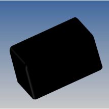 Teko - Sr03.9 Universal-gehäuse 71.5 X 38.3 X 40.9 Abs Schwarz 1 St.