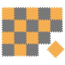Littletom - 18 Pezzi Tappetino Puzzle Per Bambini - 30x30 Tappeto Neonato Tatami Gioco Bimbo